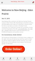 پوستر New Beijing Eden Prairie Online Ordering