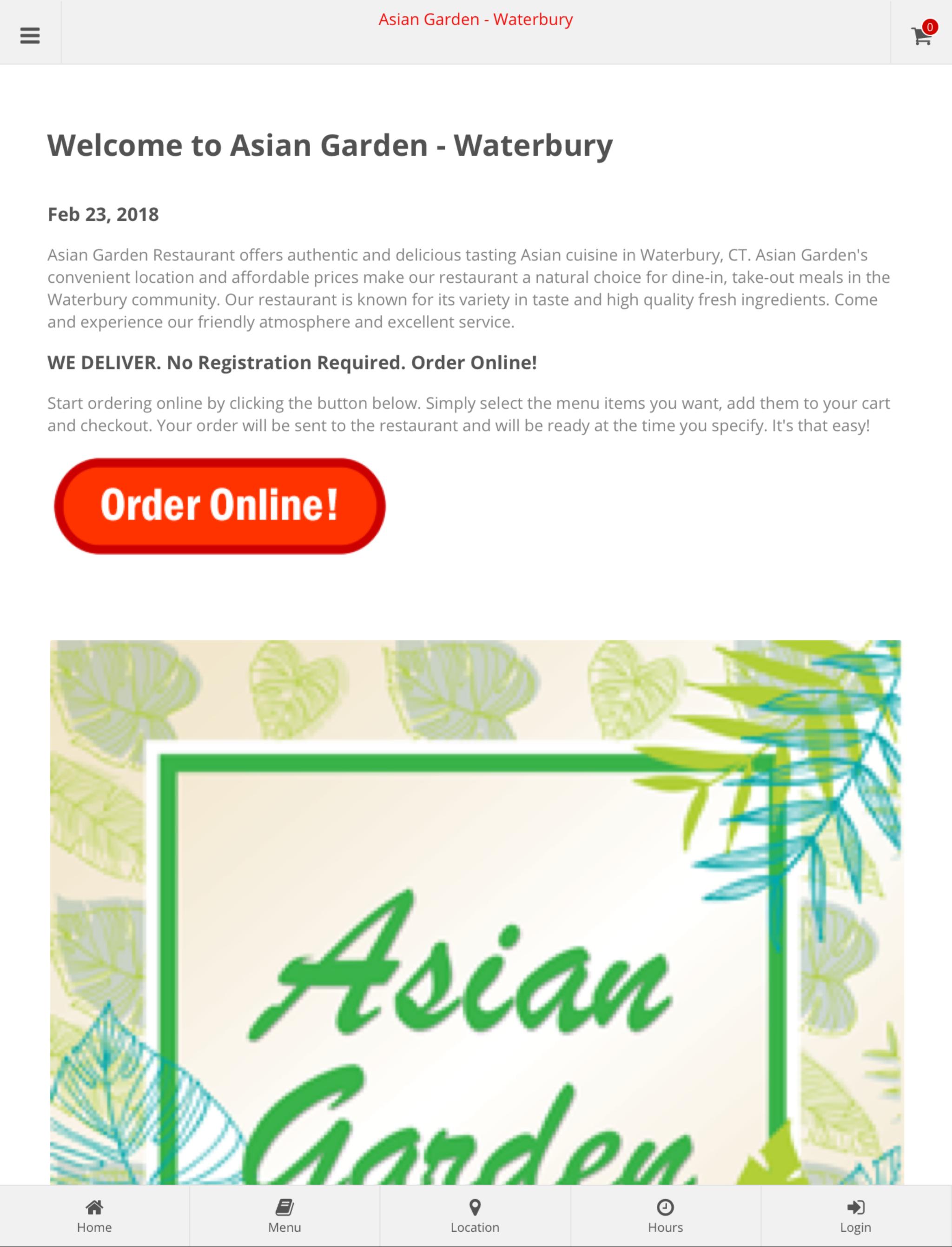 Asian Garden Waterbury Online Ordering For Android Apk Download