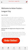 Asian Fusion League City Online Ordering Affiche
