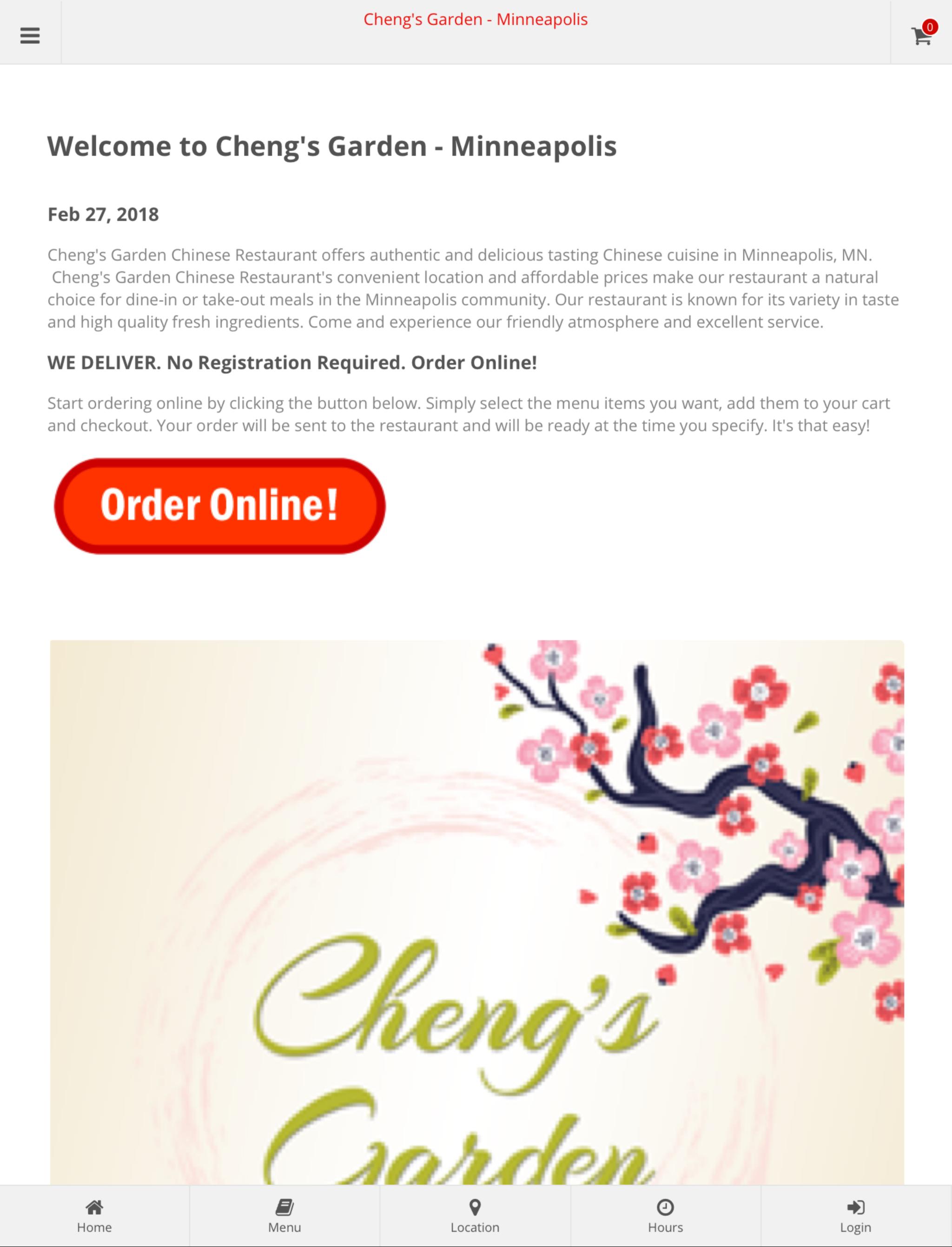 Cheng S Garden Minneapolis Online Ordering For Android Apk Download