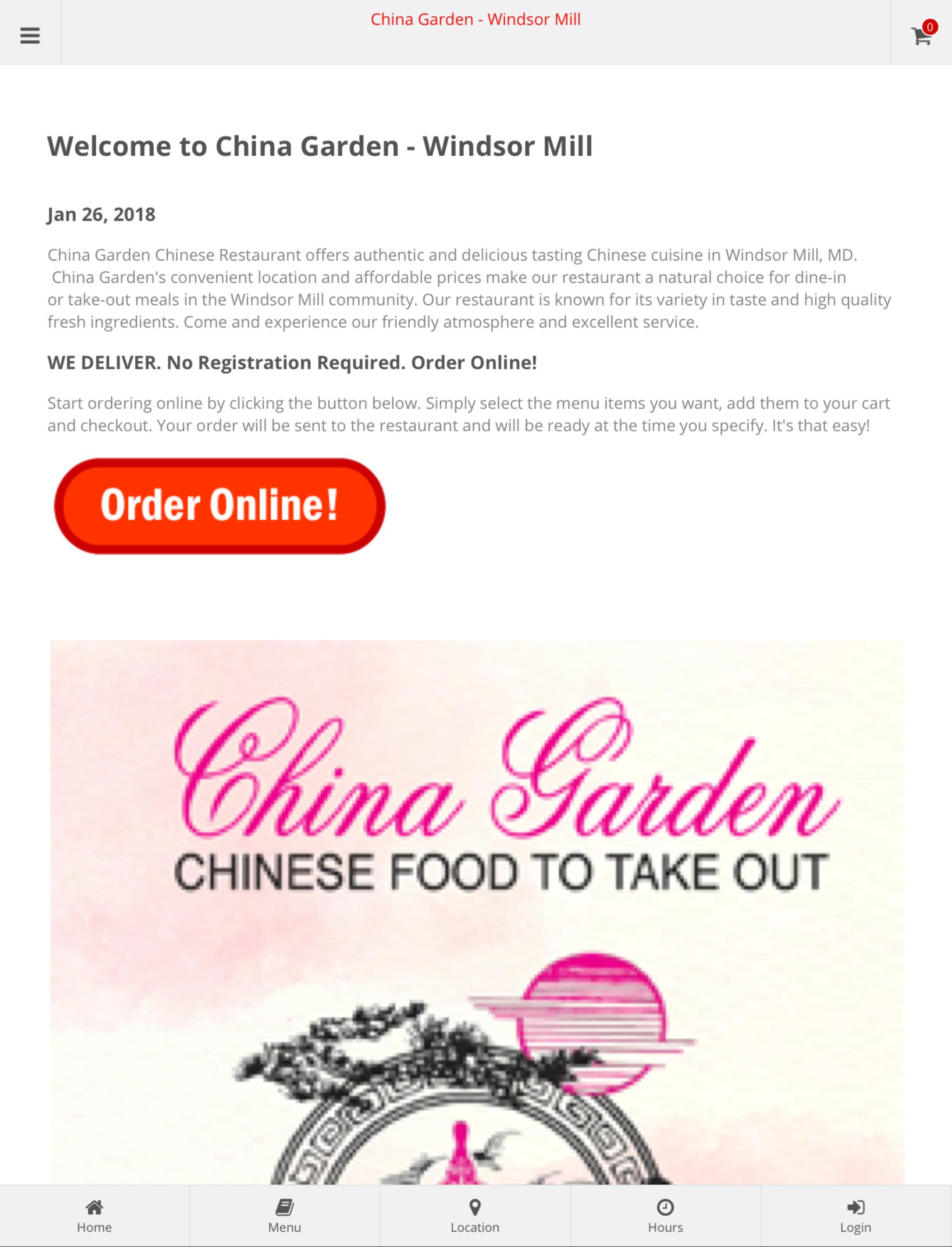 China Garden Windsor Mill Online Ordering For Android Apk Download