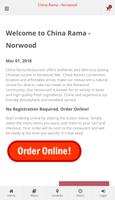 China Rama Norwood Online Ordering 海報