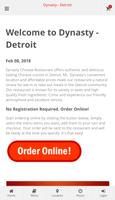 Dynasty Restaurant Detroit Online Ordering पोस्टर