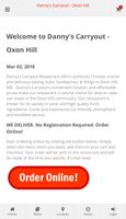 Danny's Carryout Oxon Hill Online Ordering पोस्टर