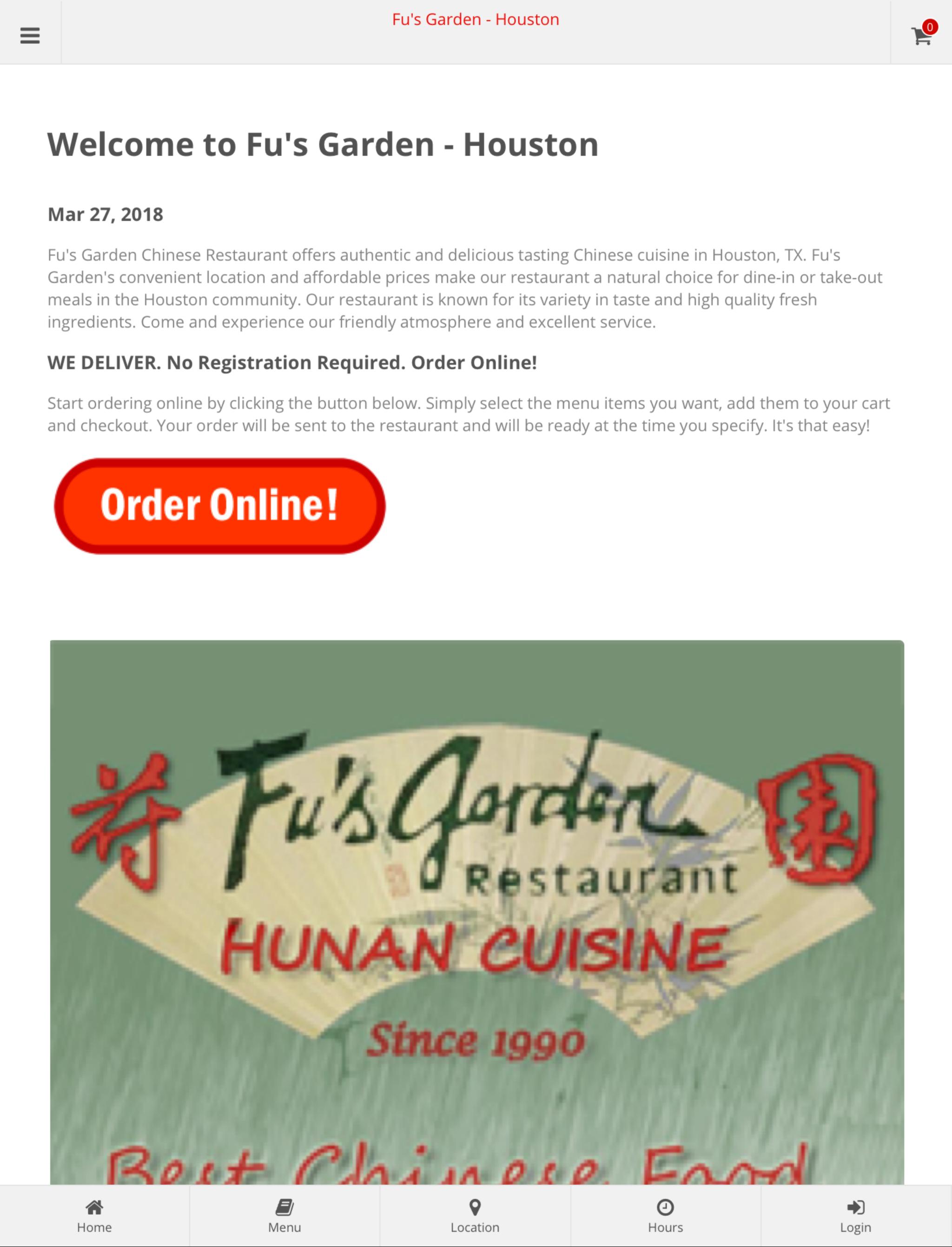 Fu S Garden Houston Online Ordering For Android Apk Download