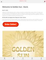Golden Sun Davis Online Ordering capture d'écran 3
