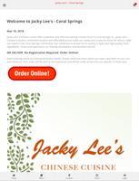 Jacky Lee's Coral Springs Online Ordering capture d'écran 3