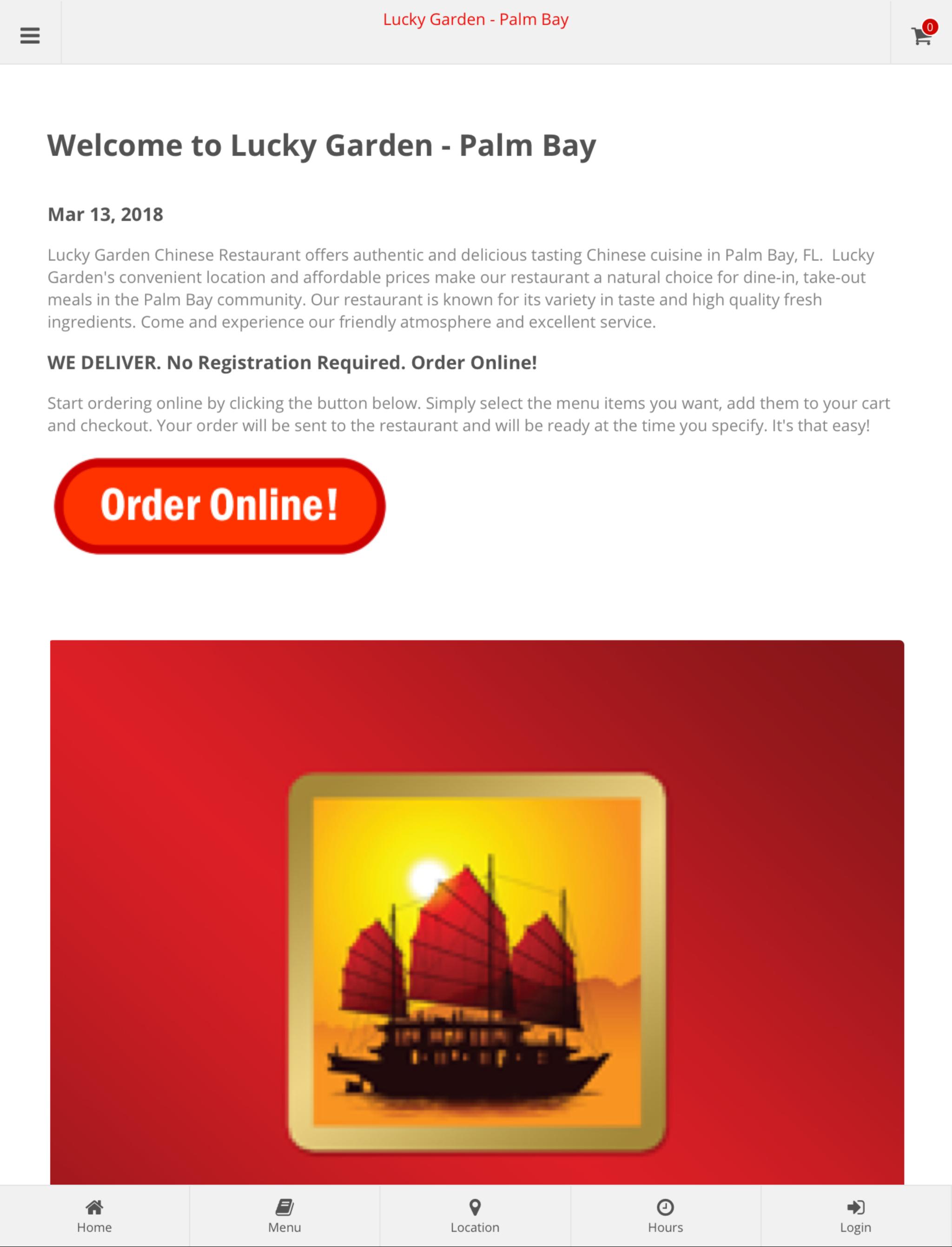 Lucky Garden Palm Bay Online Ordering For Android Apk Download