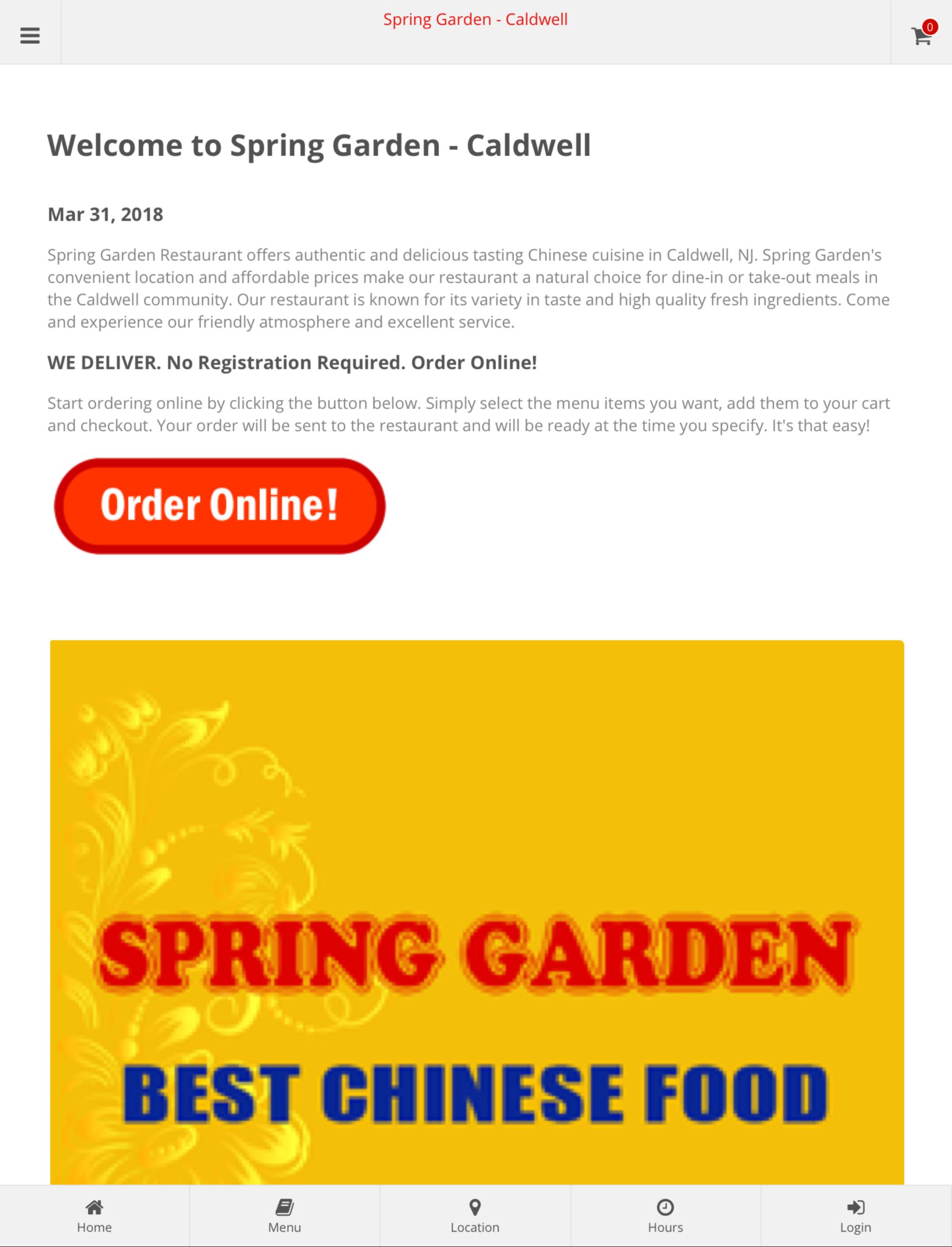 Spring Garden Caldwell Online Ordering For Android Apk Download