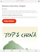Top's China Arlington Online Ordering syot layar 3