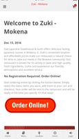Zuki Mokena Online Ordering-poster