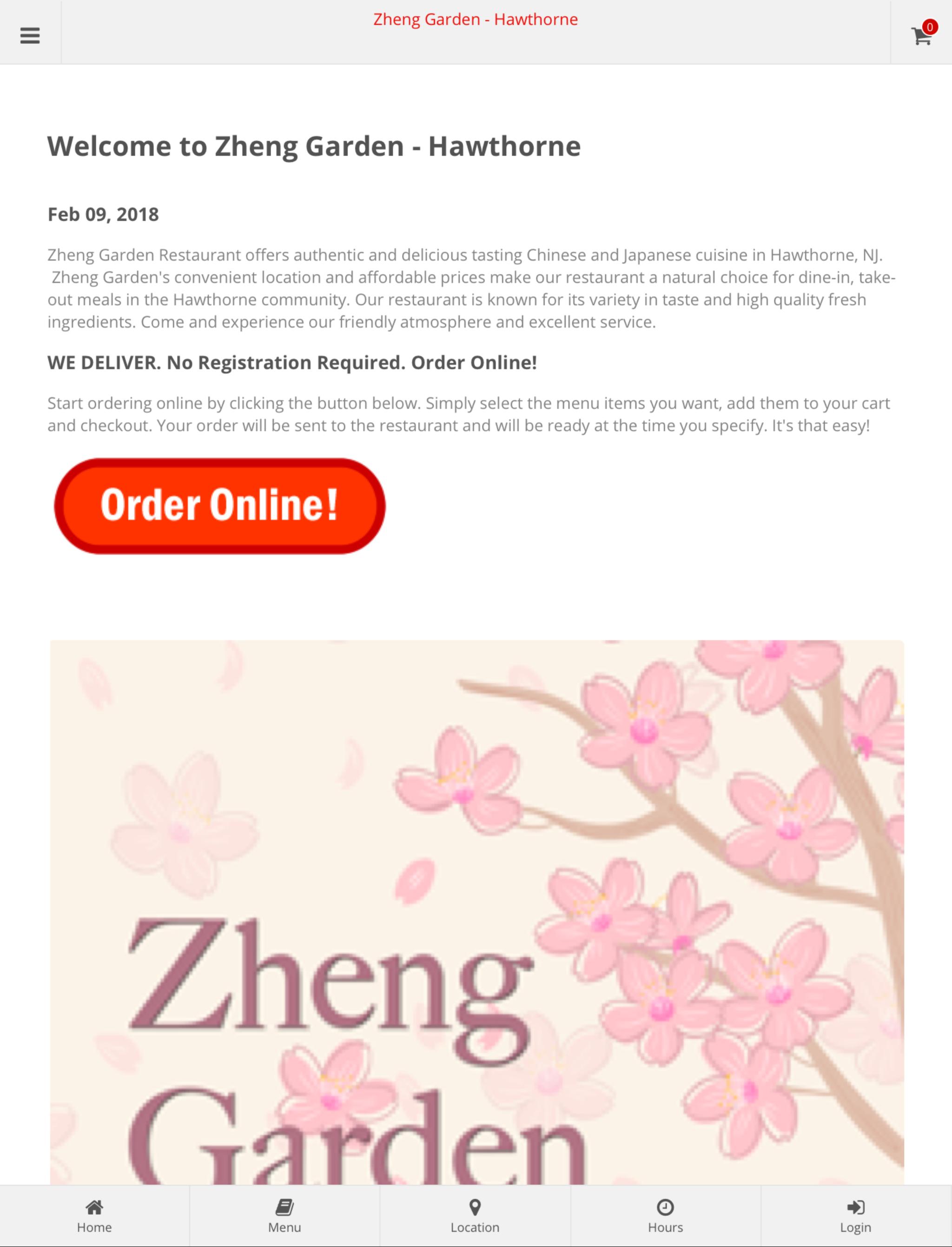 Zheng Garden Hawthorne Online Ordering For Android Apk Download