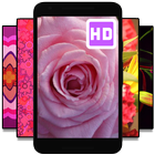Flower Live Wallpaper - HD 3D Video Backgrounds icône
