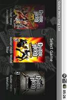 Guitar Hero Song List 截图 1