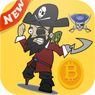 Pirate Bitcoin ไอคอน