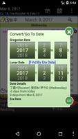 Chinsoft Lunar Calendar capture d'écran 1