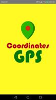 Les coordonnées GPS Affiche