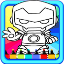 Coloring Pages-Mini Heroes APK