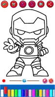 Coloring Pages-Mini Heroes screenshot 1