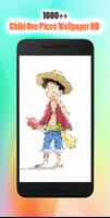Chibi One Luffy Wallpaper HD Cartaz
