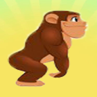 Monkey Jungle Adventure Game : Monkey Game Banana biểu tượng