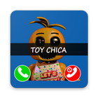 Toy Chica Fake Call - From Fredy Fazbears Pizza icône