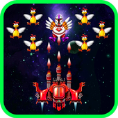 Chicken Shooter: Space Defense Download gratis mod apk versi terbaru