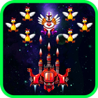 Chicken Shooter: Space Defense icono