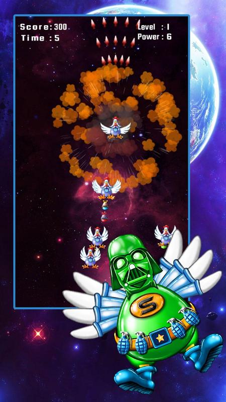 Space Attack: Chicken Shooter for Android - APK Download
