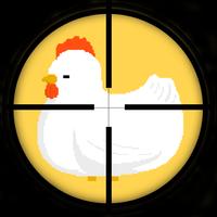 Chicken Shooting Keyboard Theme: Wild Chicken Hunt Plakat