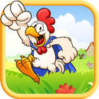 Chicken Run Free - Fun Games simgesi