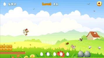 Chicken Run Free - Fun Games Ekran Görüntüsü 3