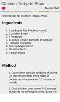 Chicken Teriyaki Recipes 📘 capture d'écran 2
