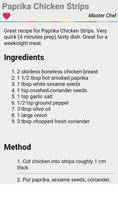 برنامه‌نما Chicken Breast Strip Recipes 📘 Cooking Guide عکس از صفحه