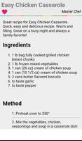 Chicken Casserole Recipes Full capture d'écran 2
