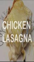 Poster Chicken Lasagna Recipes 📘 Cooking Guide Handbook