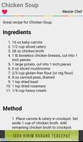 Chicken Soup Recipes Full تصوير الشاشة 2