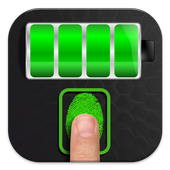 Fast Finger battery charger Prank icon