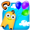 Juego de globos color y forma