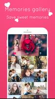 Love Box - Count love days & Save couple memory تصوير الشاشة 1