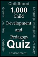 Child development and pedagogy quiz الملصق