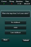 Child development and pedagogy quiz تصوير الشاشة 3