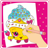 Learn paint and draw Cute Food 圖標