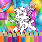 Learn Coloring Paw Patrol For Kids 图标
