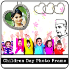 Children Day Photo Frame In Hindi icône