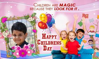 Childrens Day Photo Frame Maker تصوير الشاشة 2