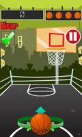 Basket-ball libre de lancer de cerceaux capture d'écran 1