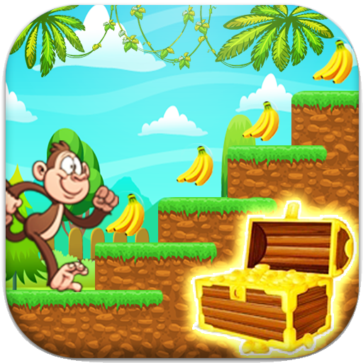 Monkey chilis Banana kong Run