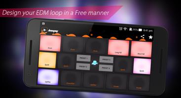 Loopy - EDM Launchpad Dj Mixer Best Music App Ever स्क्रीनशॉट 3