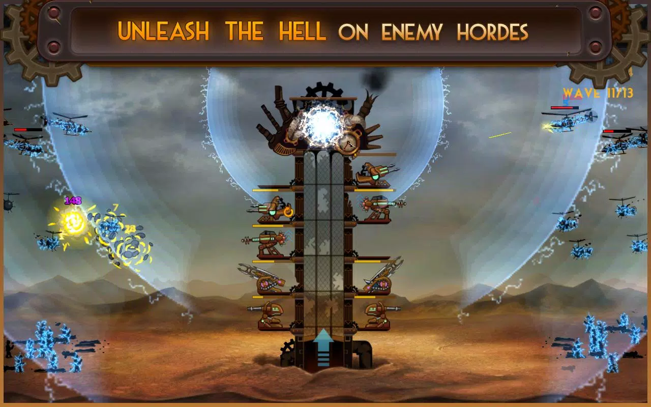 Steampunk Tower Defense Mod Apk 20.32.630 (Money) Android
